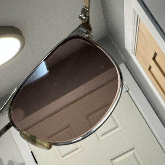 Vintage Girard 3530 Gold Pilot Metal Sunglasses France main image 10
